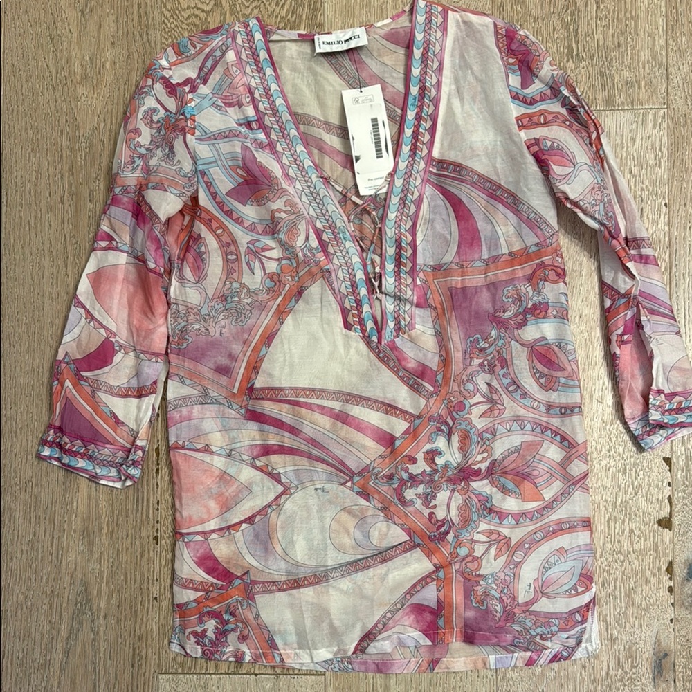 Emilio Pucci Pink and Purple tunic